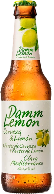 Ampolla de Damm Lemon